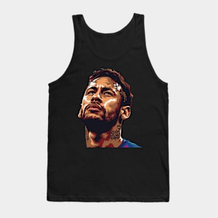 Neymar the Footbal King Tank Top